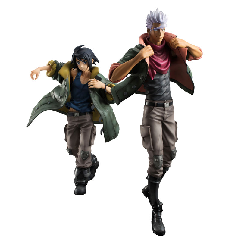 G.E.M. Series Mobile Suit Gundam: Iron-Blooded Orphans Mikazuki Augus & Orga Itsuka Set