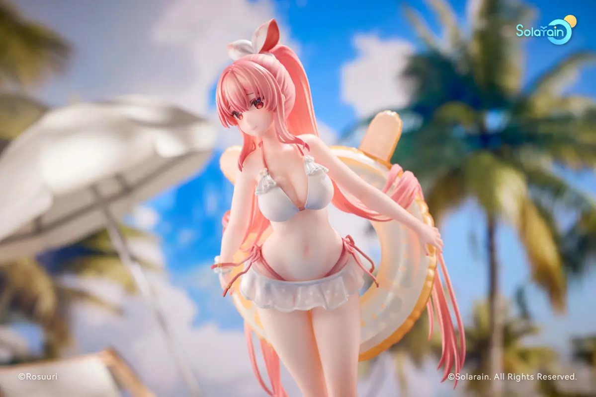 Original Cheshire Cat Mika & White Rabbit Rosu 1/7 Swimsuit ver
