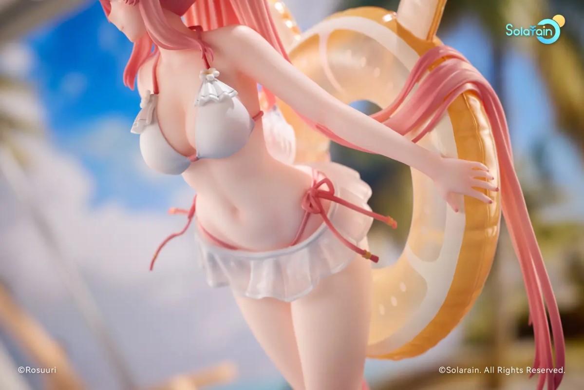 Original Cheshire Cat Mika & White Rabbit Rosu 1/7 Swimsuit ver