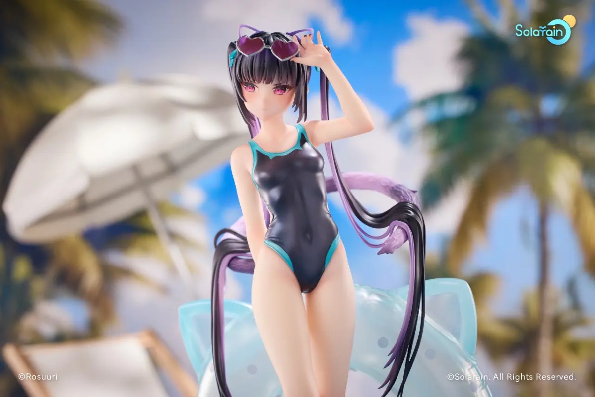 Original Cheshire Cat Mika & White Rabbit Rosu 1/7 Swimsuit ver