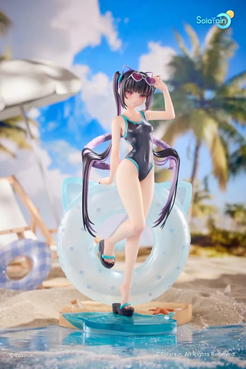 Original Cheshire Cat Mika & White Rabbit Rosu 1/7 Swimsuit ver