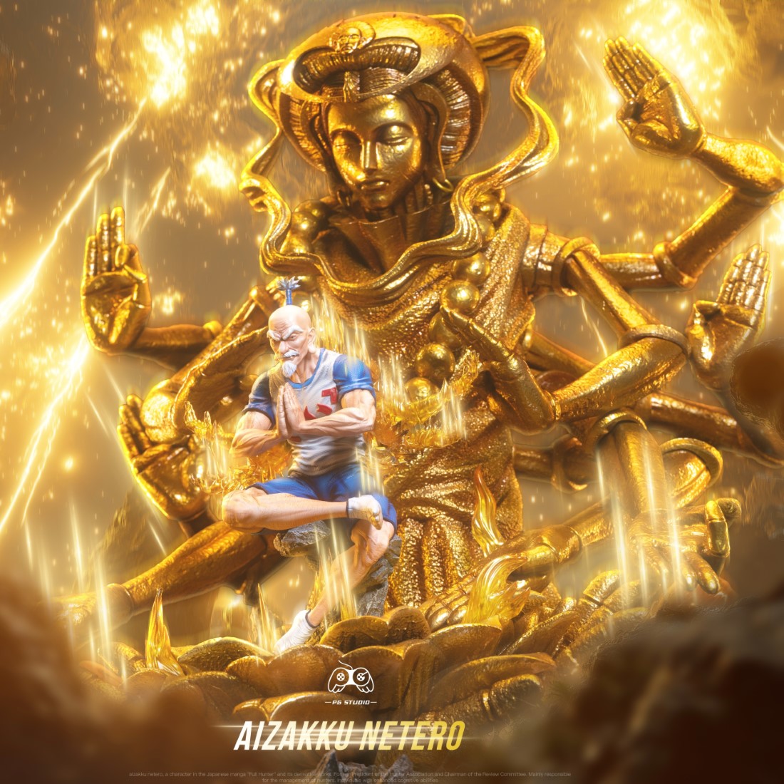 Aizakku Netero - Hunter x Hunter 1/6