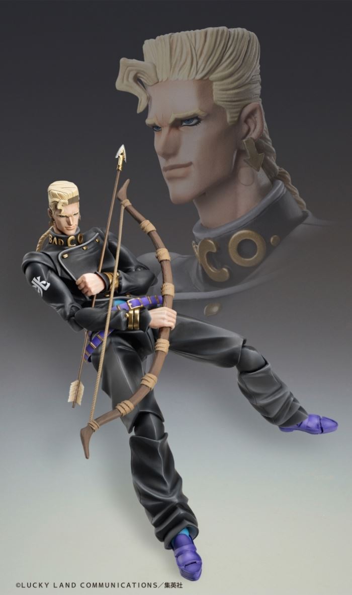 JoJo's Bizarre Adventure Part 4 Super Action Statue Nijimura Katsutoshi & Bad Company