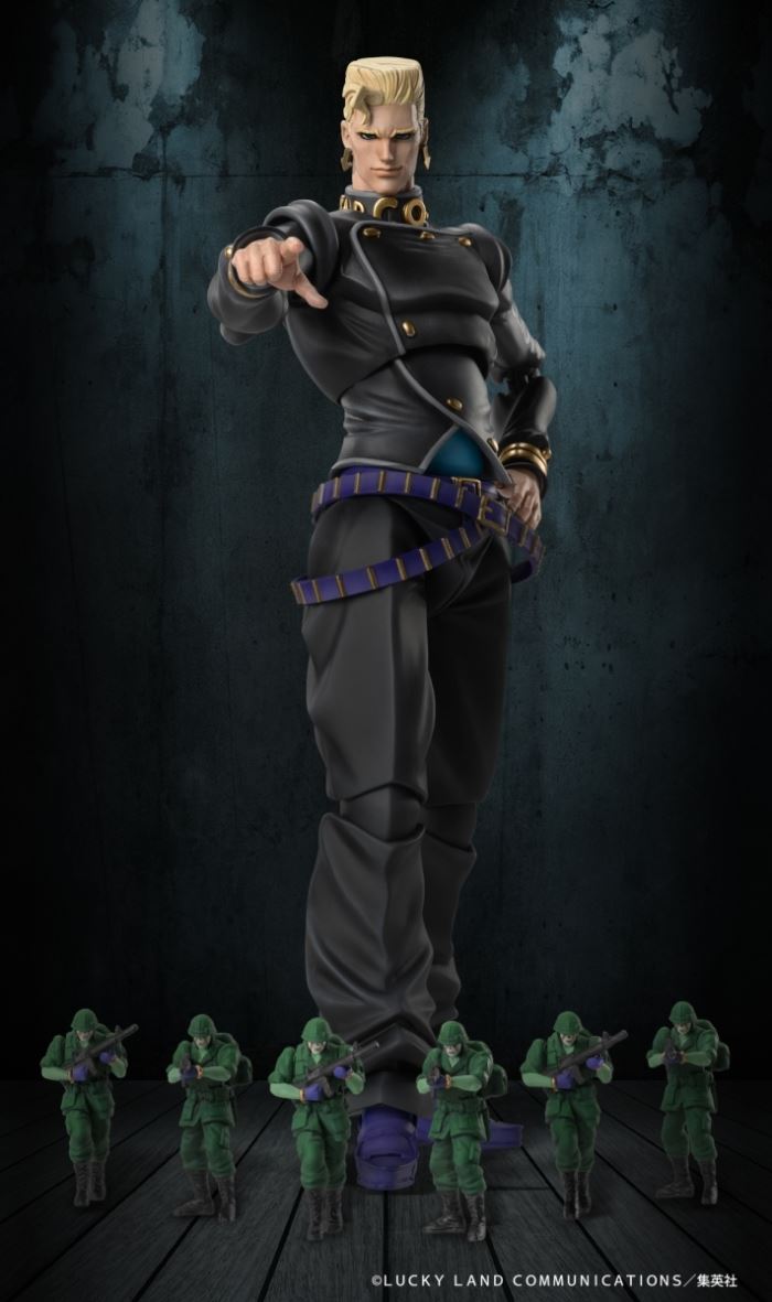 JoJo's Bizarre Adventure Part 4 Super Action Statue Nijimura Katsutoshi & Bad Company