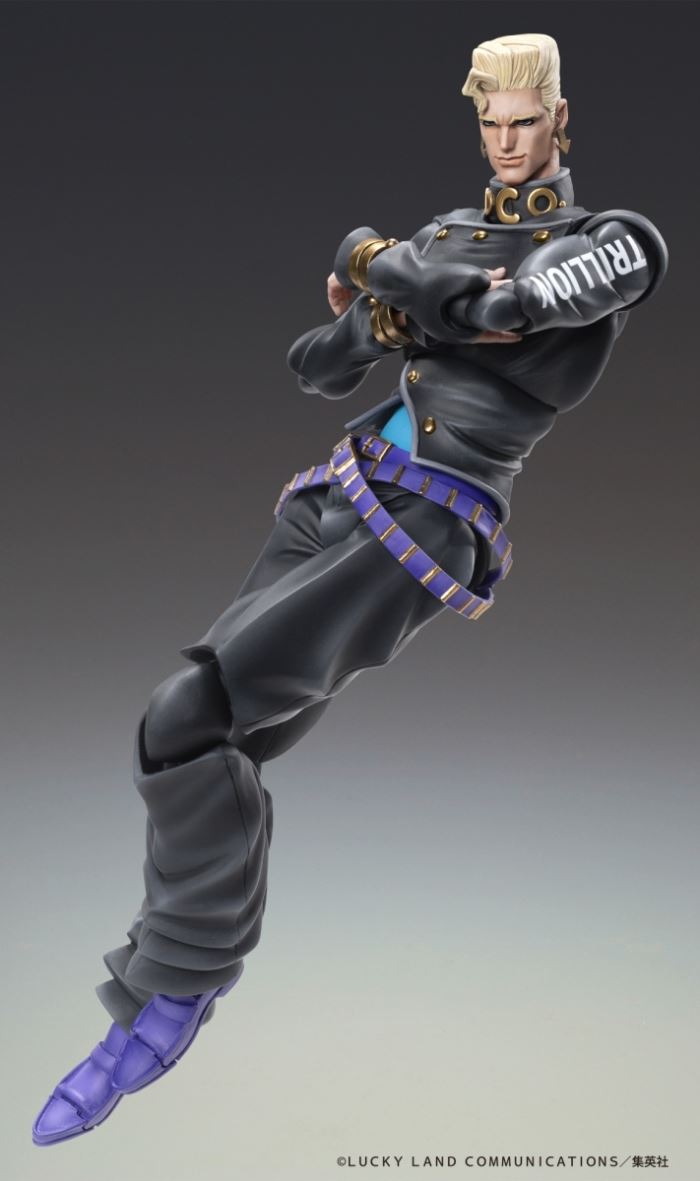 JoJo's Bizarre Adventure Part 4 Super Action Statue Nijimura Katsutoshi & Bad Company