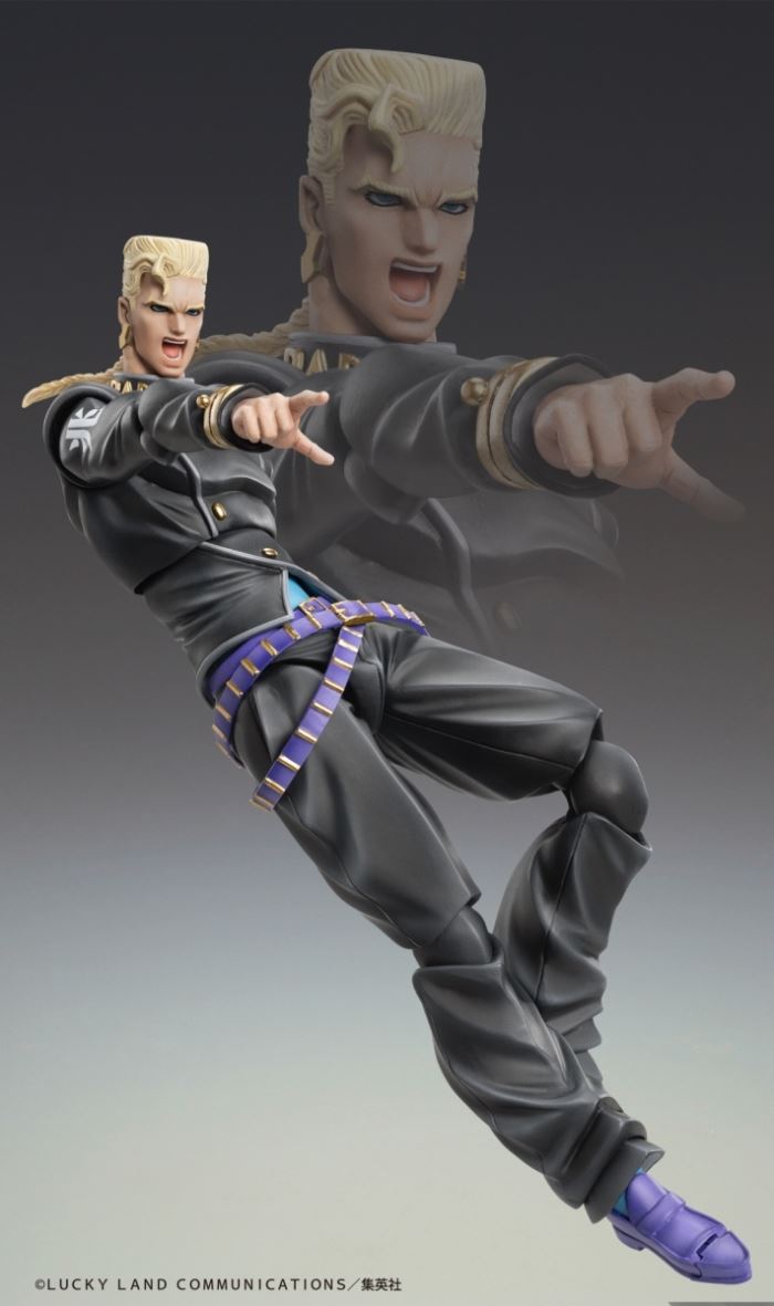 JoJo's Bizarre Adventure Part 4 Super Action Statue Nijimura Katsutoshi & Bad Company