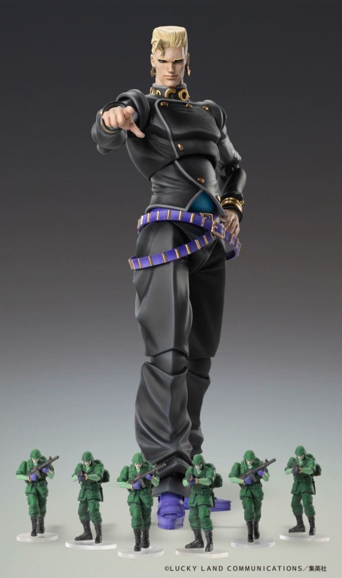 JoJo's Bizarre Adventure Part 4 Super Action Statue Nijimura Katsutoshi & Bad Company