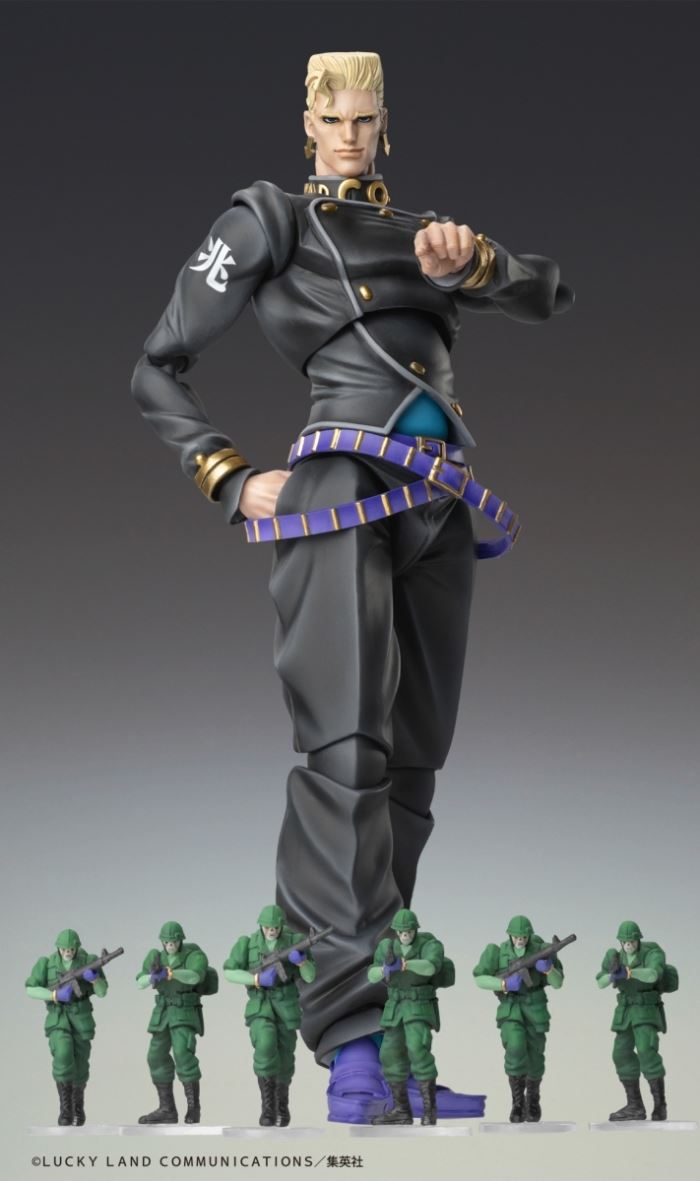 JoJo's Bizarre Adventure Part 4 Super Action Statue Nijimura Katsutoshi & Bad Company