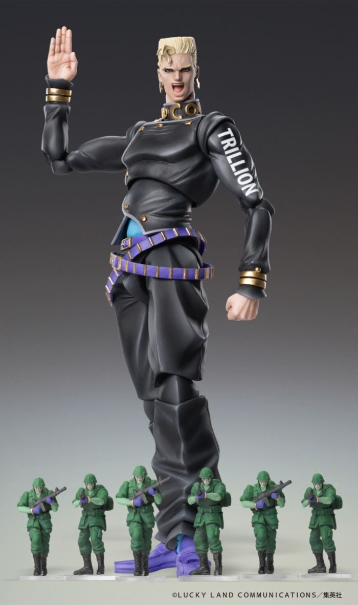 JoJo's Bizarre Adventure Part 4 Super Action Statue Nijimura Katsutoshi & Bad Company