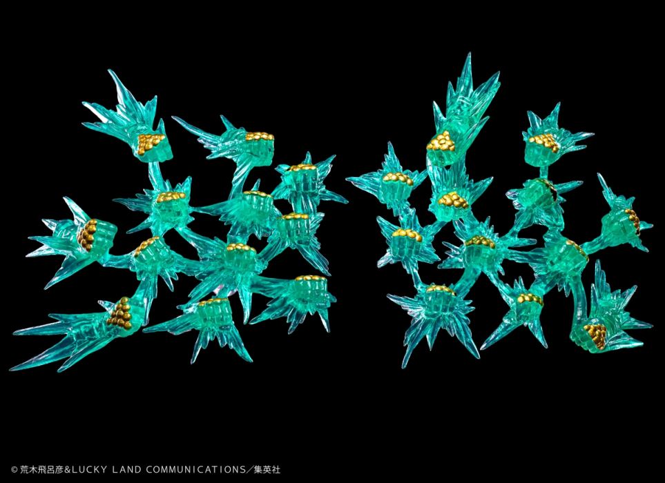 JoJo's Bizarre Adventure Part 3 Super Action Statue Star Platinum Ver. CLEAR & GOLD