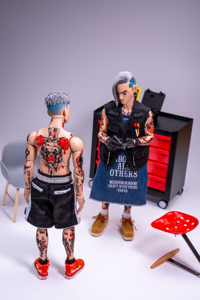 Doll Tattoo Artist 1/6