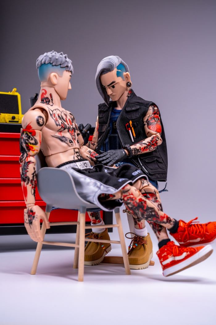 Doll Tattoo Artist 1/6