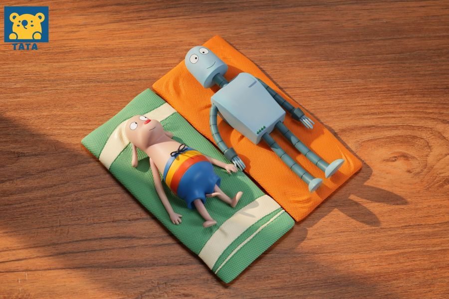 Robot Dream Fridge Magnet