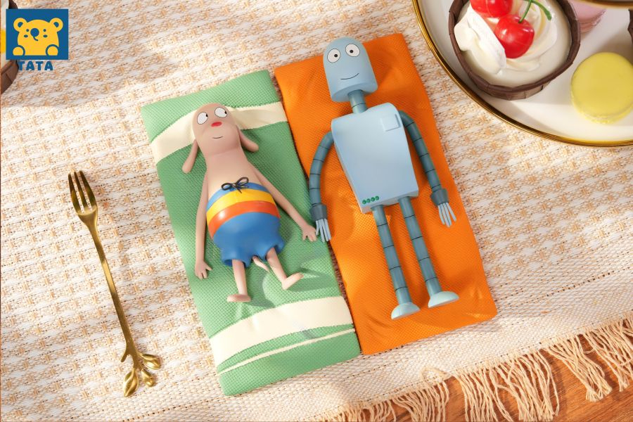 Robot Dream Fridge Magnet