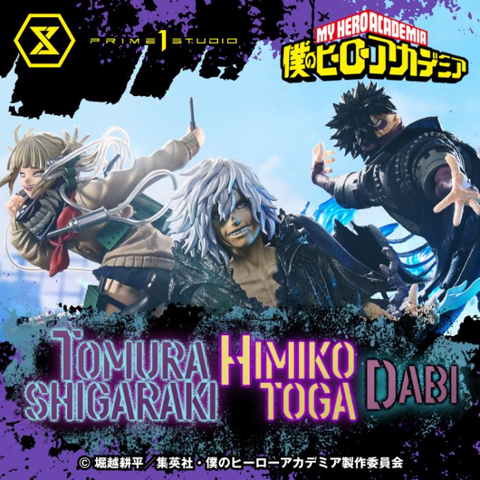 Tomura Shigaraki,Dabi,Himiko Toga - My Hero Academia