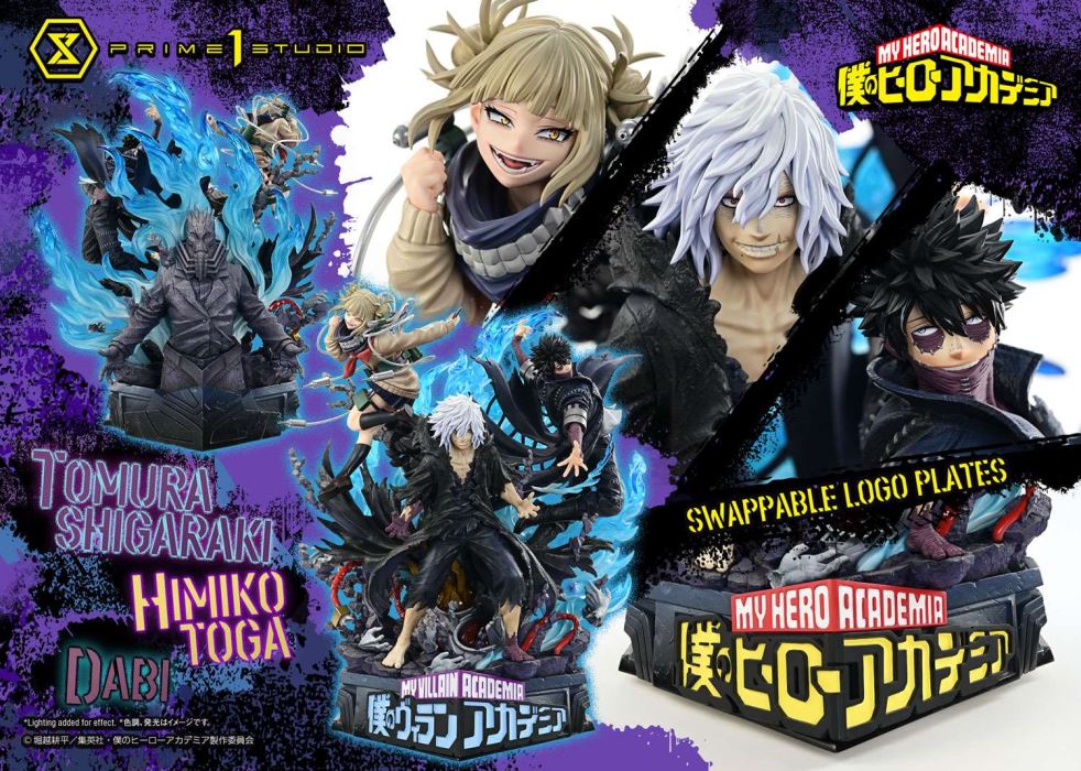 Tomura Shigaraki,Dabi,Himiko Toga - My Hero Academia