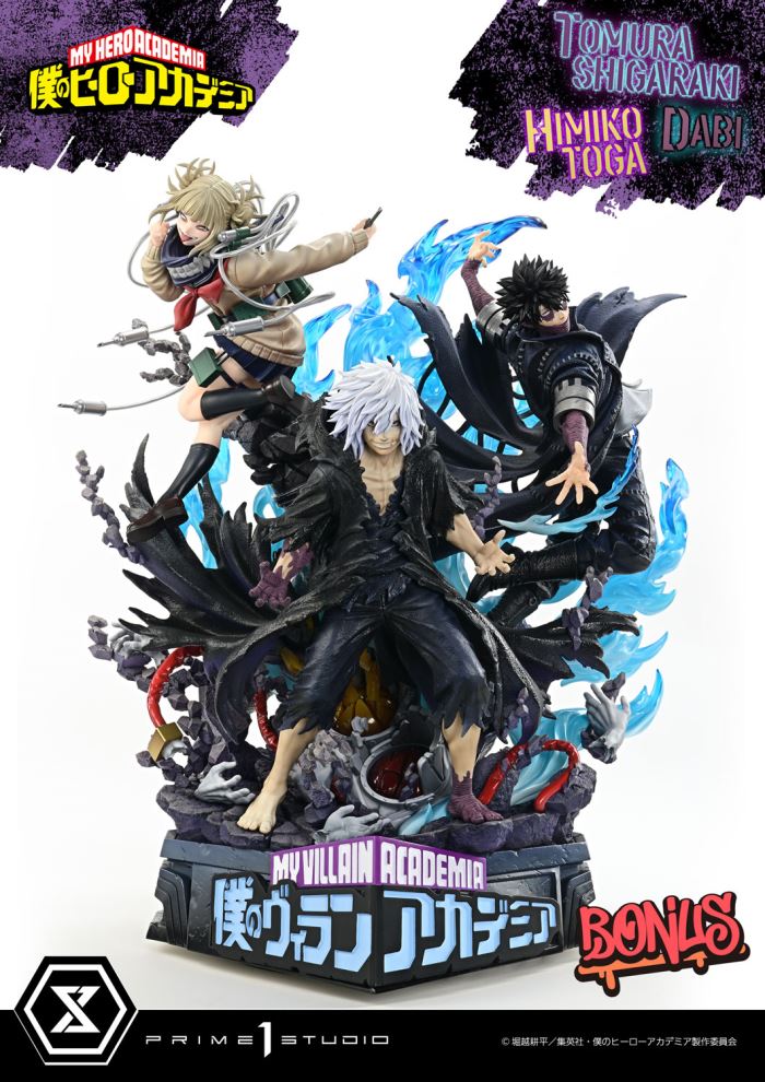 Tomura Shigaraki,Dabi,Himiko Toga - My Hero Academia DX Version