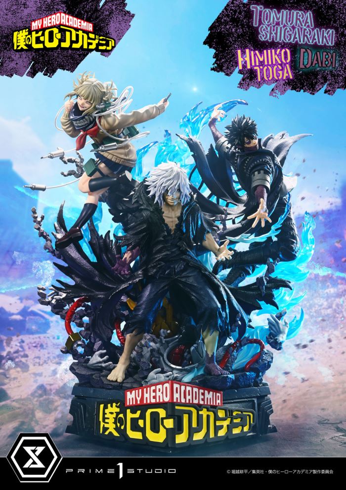 Tomura Shigaraki,Dabi,Himiko Toga - My Hero Academia DX Version