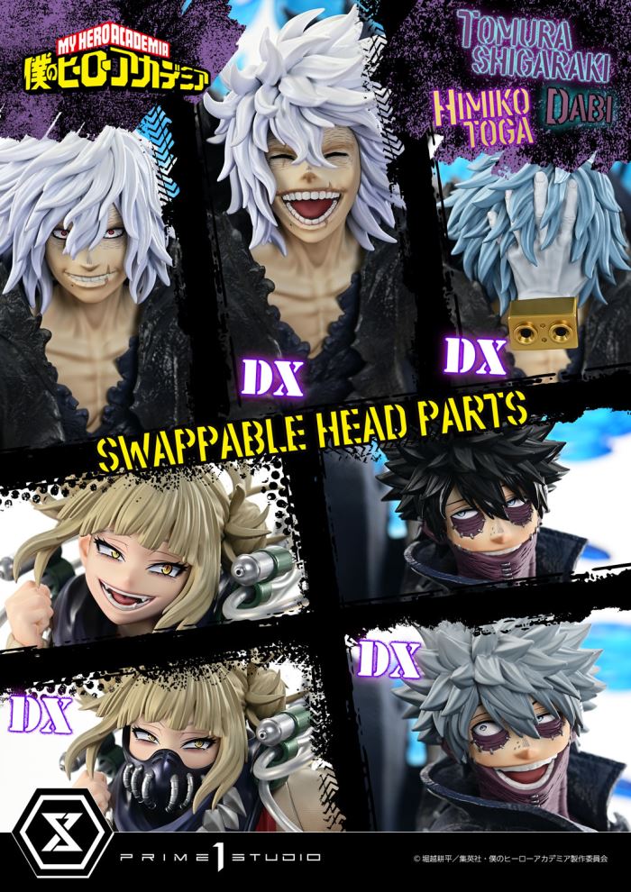 Tomura Shigaraki,Dabi,Himiko Toga - My Hero Academia DX Version