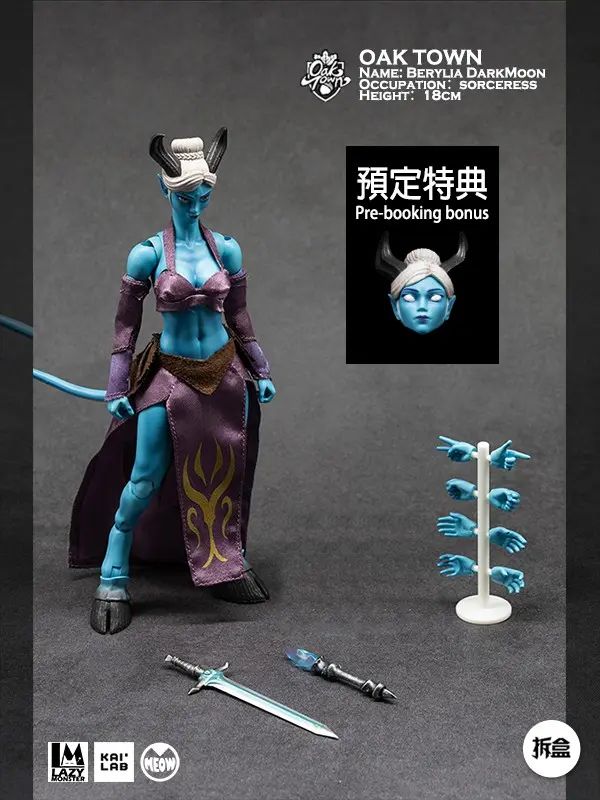 Oak town Berylia Dark Moon Assassin & Sorceress