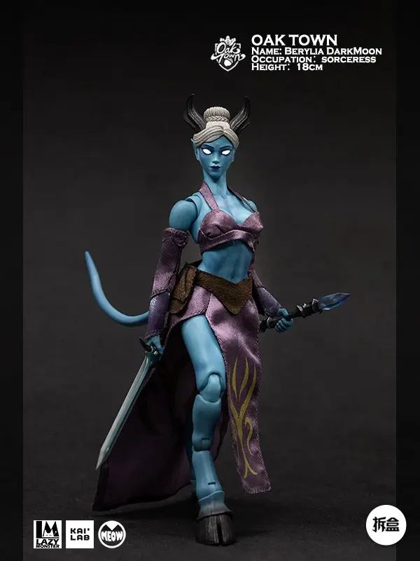 Oak town Berylia Dark Moon Assassin & Sorceress