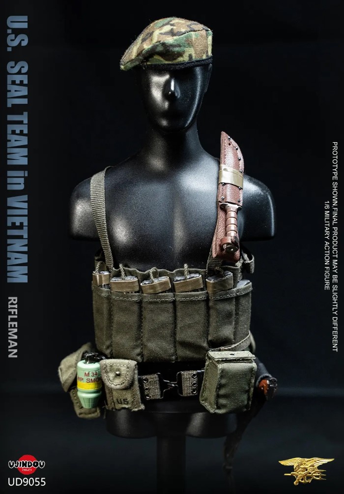 U.S. SEAL TEAM in VIETNAM RIFLEMAN [UD9055] 1/6