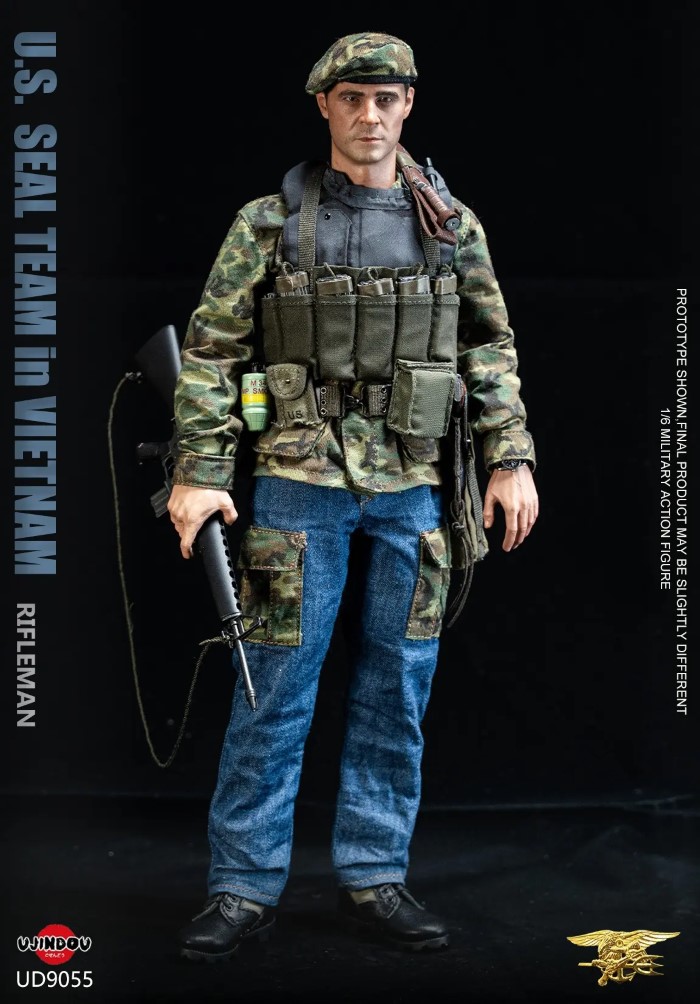U.S. SEAL TEAM in VIETNAM RIFLEMAN [UD9055] 1/6