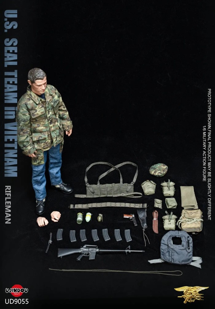 U.S. SEAL TEAM in VIETNAM RIFLEMAN [UD9055] 1/6