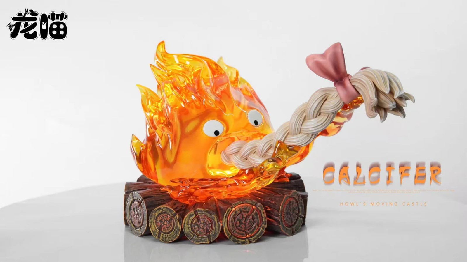 Calcifer eating hair - Howl's Moving Castle
