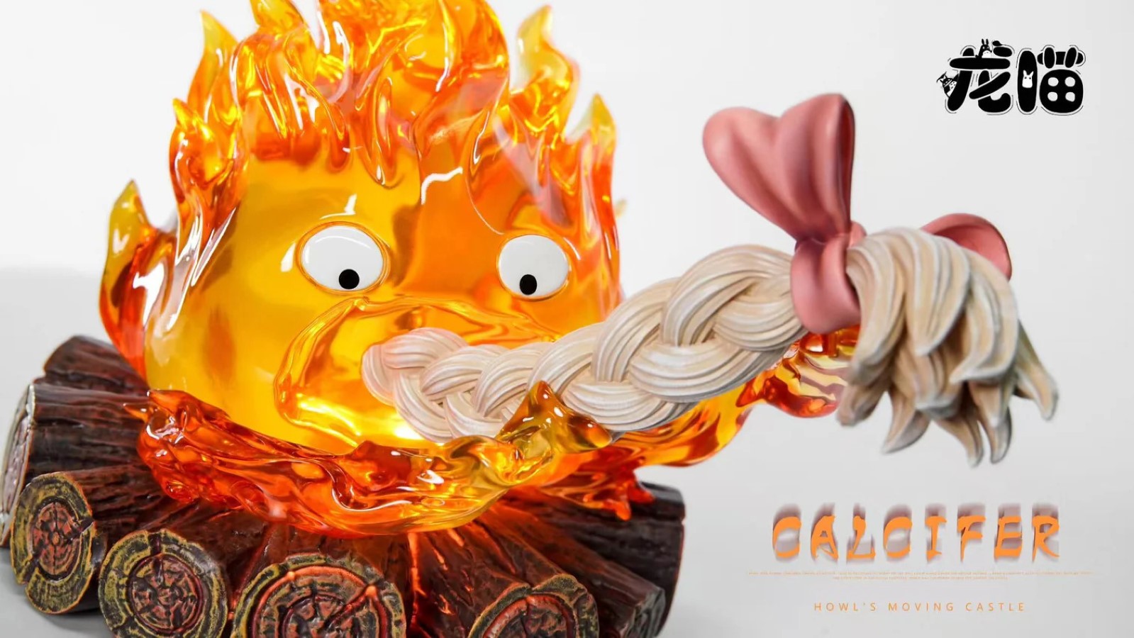 Calcifer eating hair - Howl's Moving Castle
