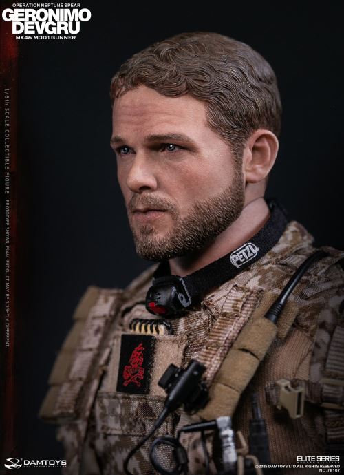 Navy Special Warfare Development Group - Operation Poseidon Spear Geronimo MK46 MOD1 Machine Gunner 1/6