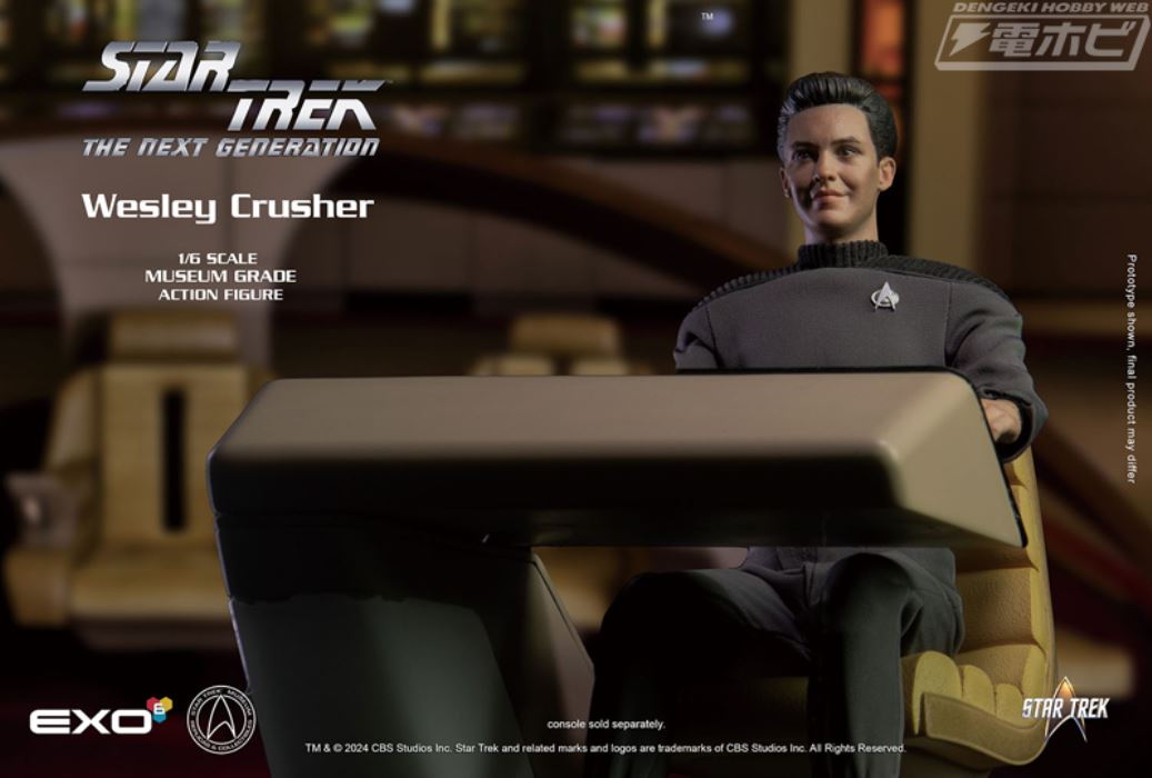 Hyper-Realistic Action Figure Star Trek: The Next Generation Wesley Crusher 1/6