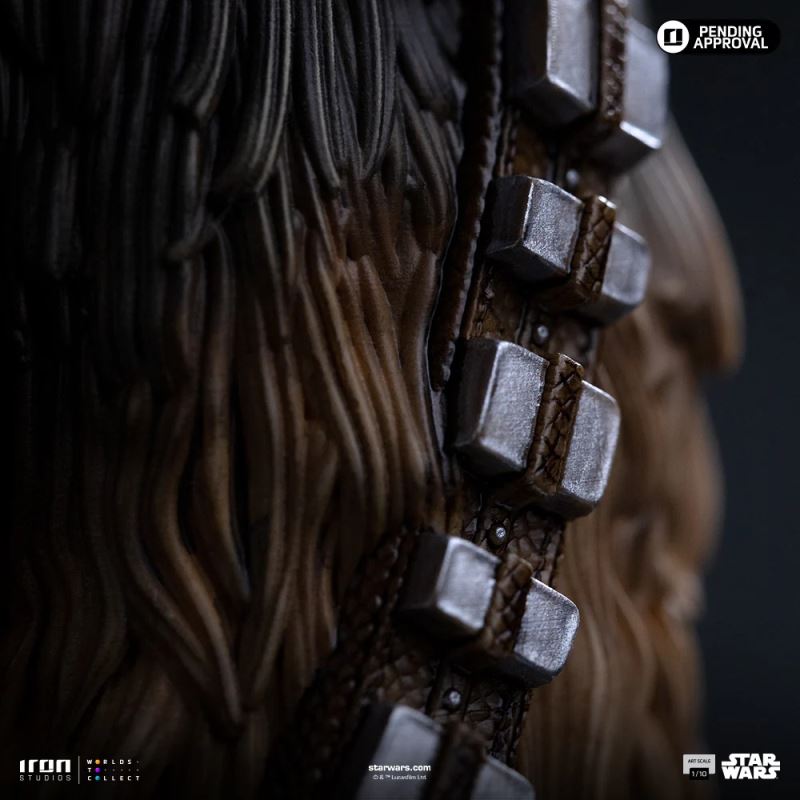 Chewbacca and Tokkat - Star Wars - Art Scale 1/10