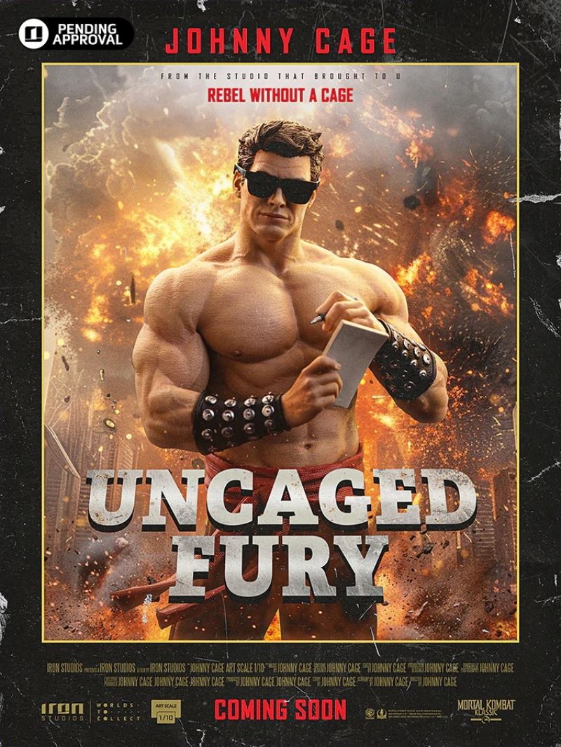 Johnny Cage - Mortal Kombat - Art Scale 1/10