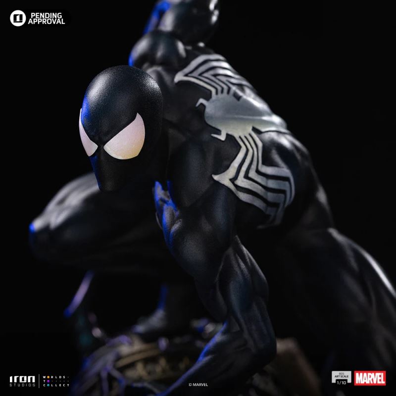 Spider-Man Black Costume - Marvel Comics Series 7 - Art Scale 1/10