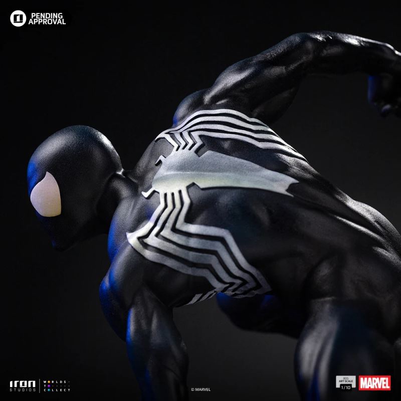 Spider-Man Black Costume - Marvel Comics Series 7 - Art Scale 1/10