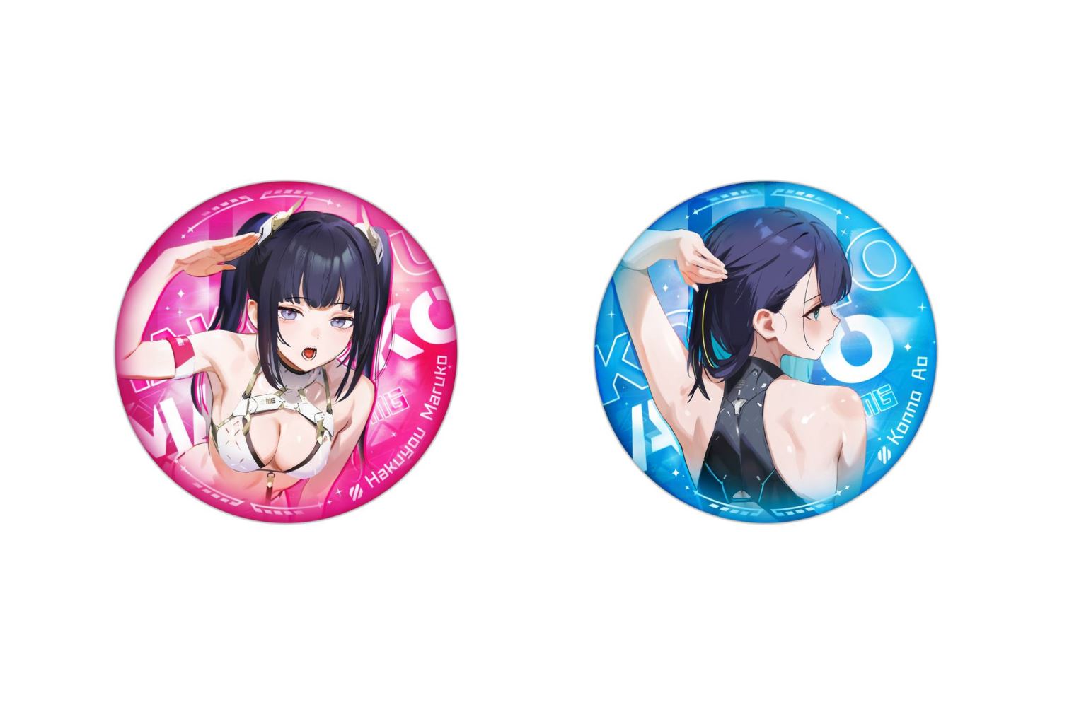 Aries Maruko & Konno Ao Original Art: Tsubaki Harusame 1/6