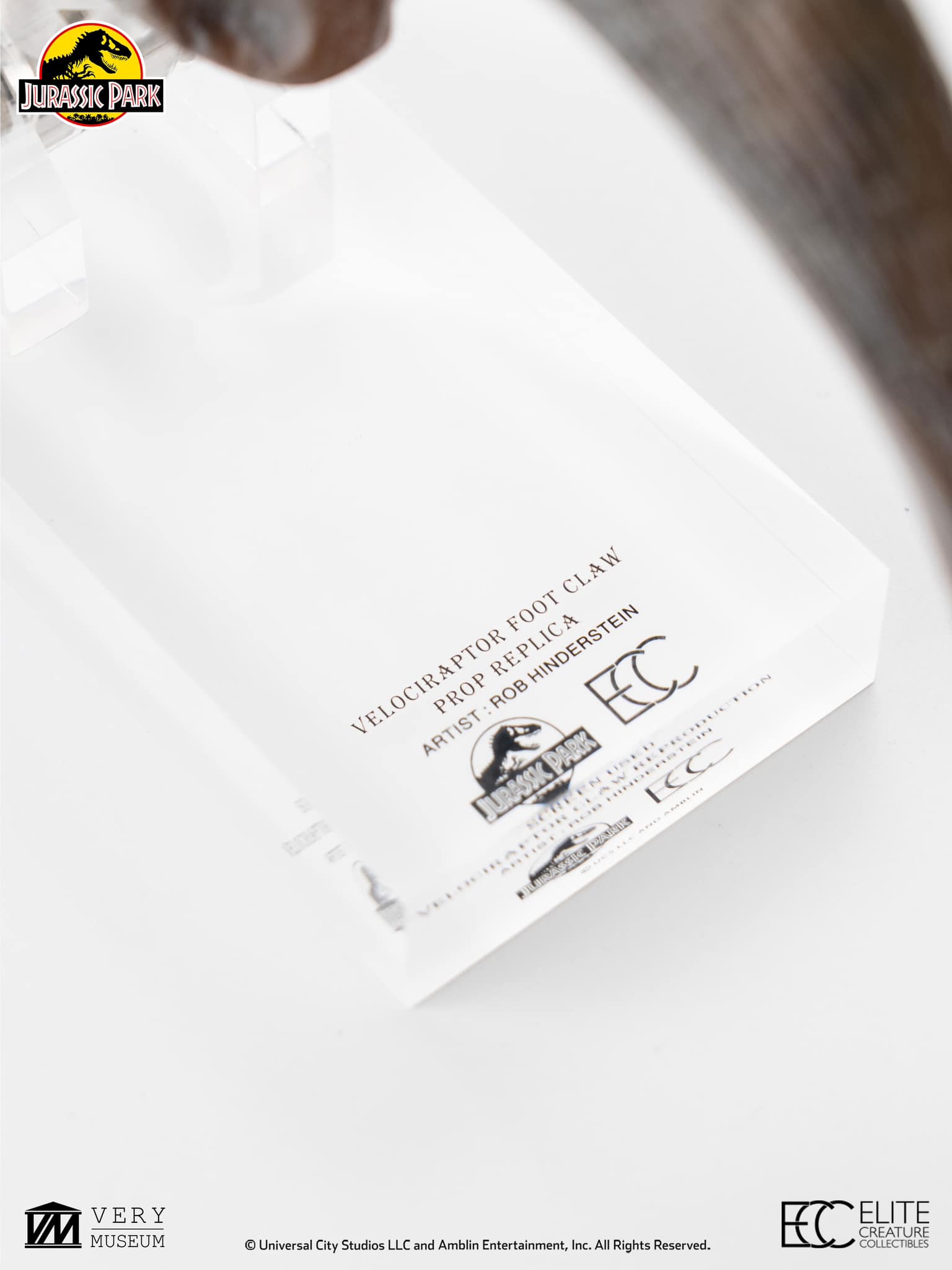 Velociraptor Foot Claw Prop - Jurassic Park