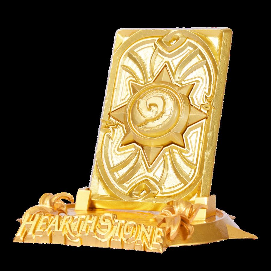 Hearthstone Golden Celebration Card Back Replica