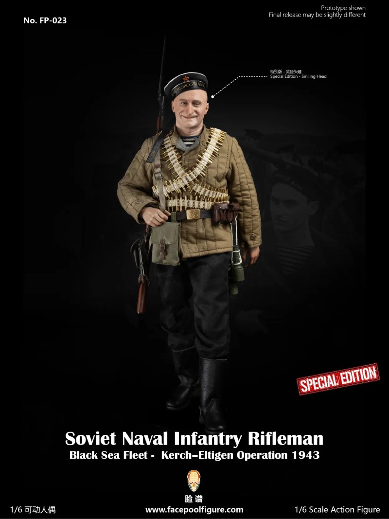 Soviet Naval Infantry Rifleman Black Sea Fleet 1/6