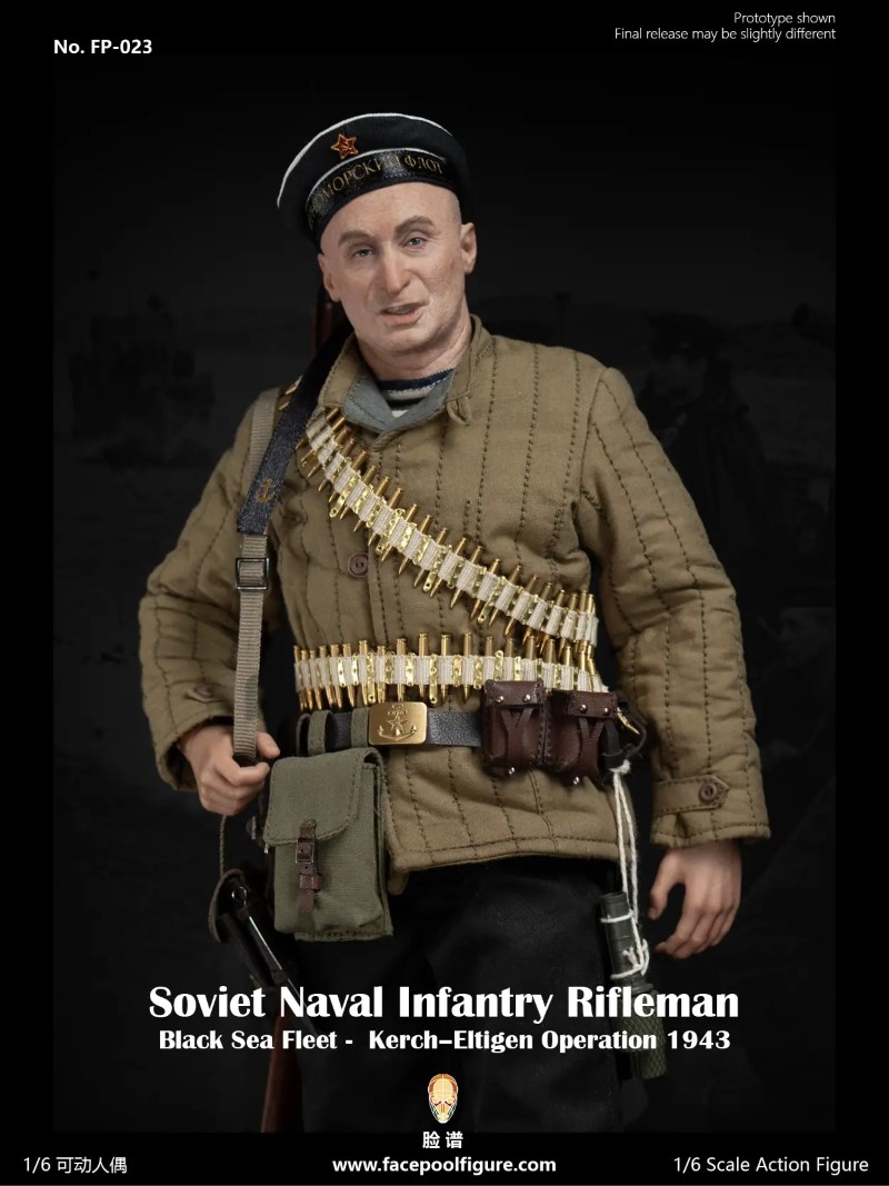 Soviet Naval Infantry Rifleman Black Sea Fleet 1/6