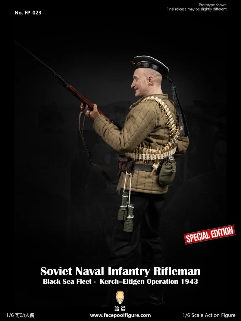 Soviet Naval Infantry Rifleman Black Sea Fleet 1/6