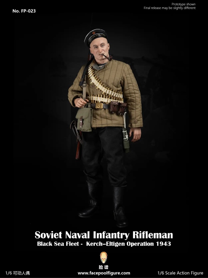 Soviet Naval Infantry Rifleman Black Sea Fleet 1/6