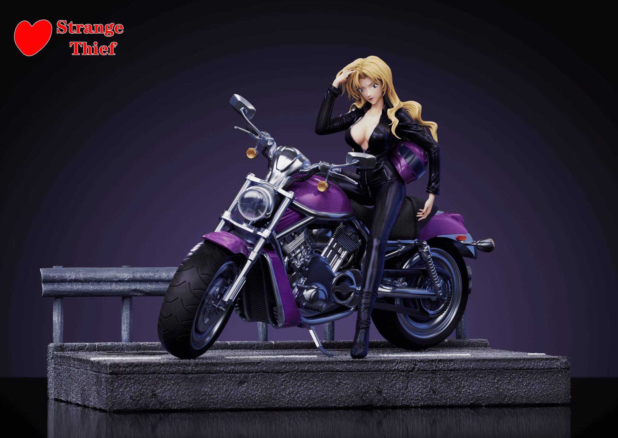 Vermouth Motorcycle - Detective Conan 1/6