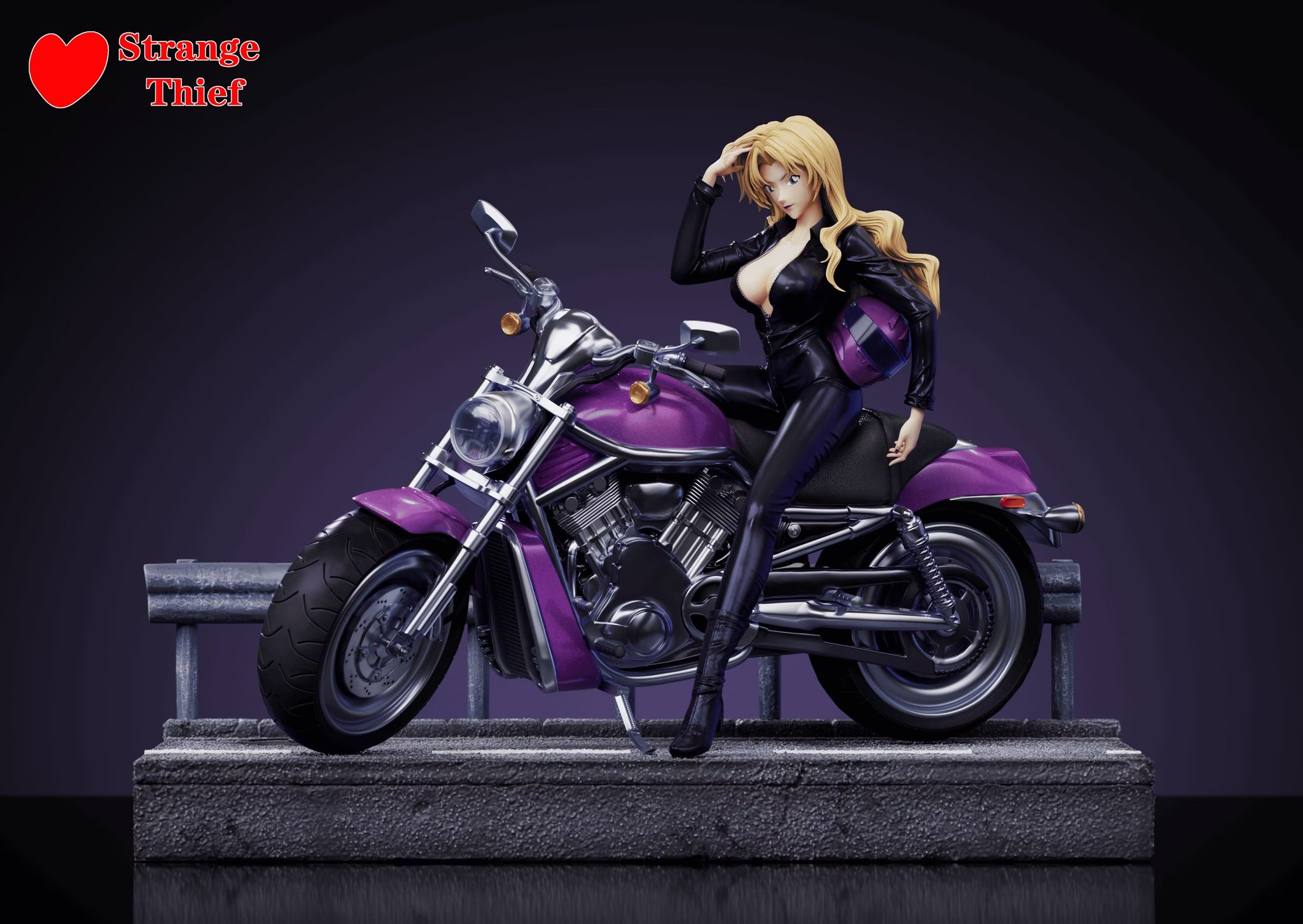 Vermouth Motorcycle - Detective Conan 1/6