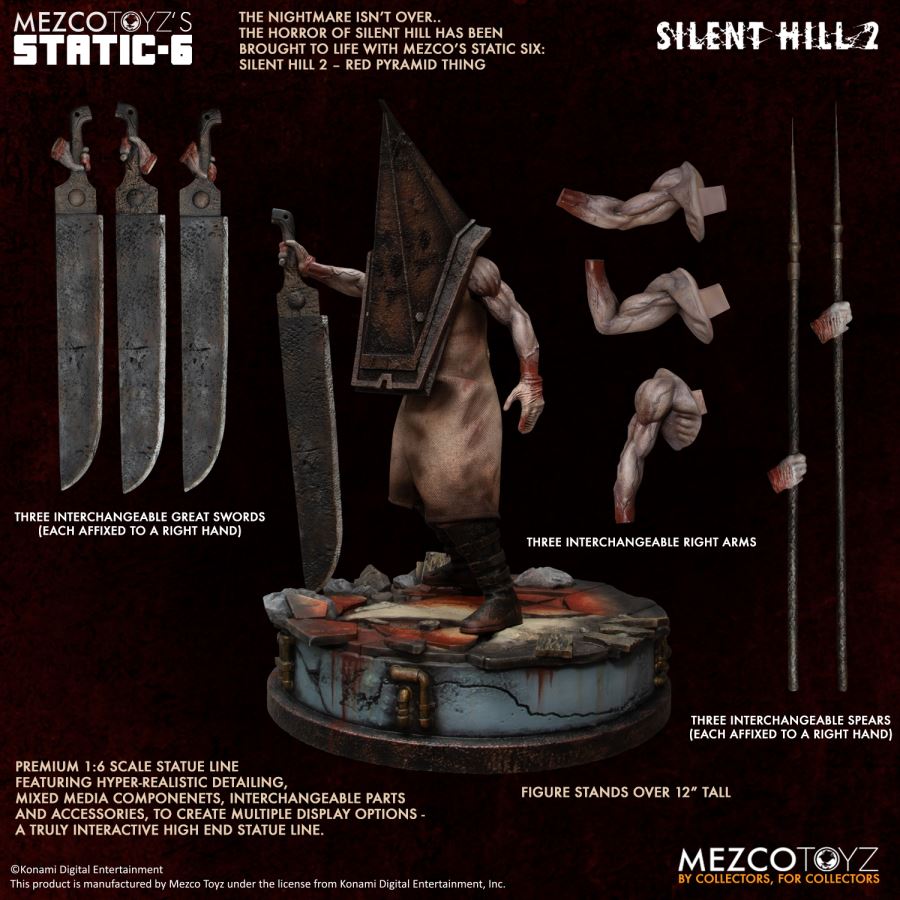 STATIC SIX Silent Hill 2 Piramid Head 1/6
