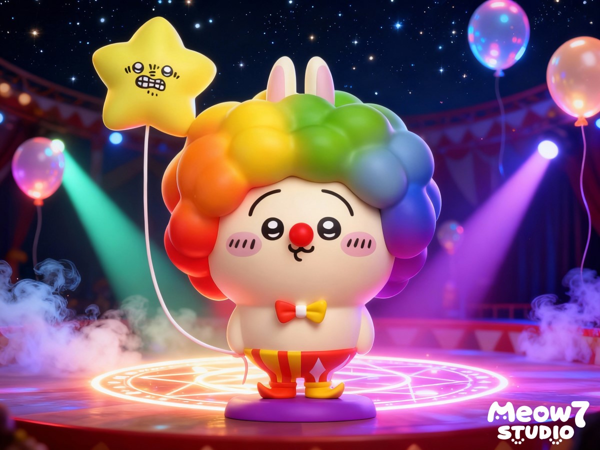 Colorful Clown Usachi