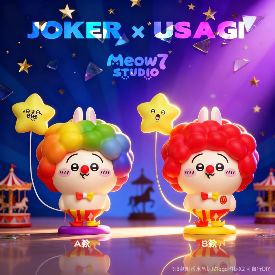 Colorful Clown Usachi