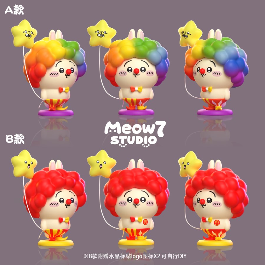 Colorful Clown Usachi