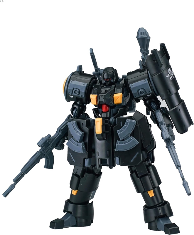 ULTRA ACTION TROOPER Series ZAROV M1 1/144 Scale ABS & POM Assembled Plastic Model Kit [Metallic Black]